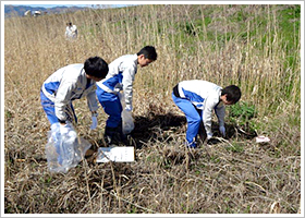 Ibi riverbed cleanup activity