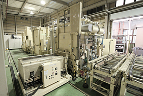 Vacuum Carbonizing Facility for Winch Gear Parts